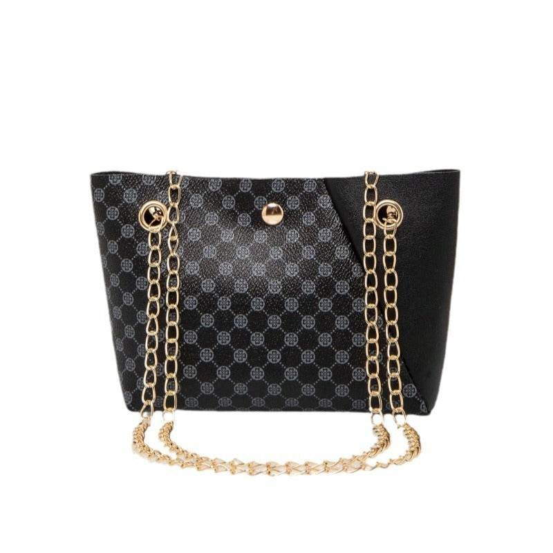 Dotted Prints Chain Shoulder Messenger Bag - Norteast.style