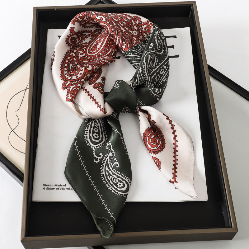 Korean Style Stylish Beach Arm Bag Silk Scarf