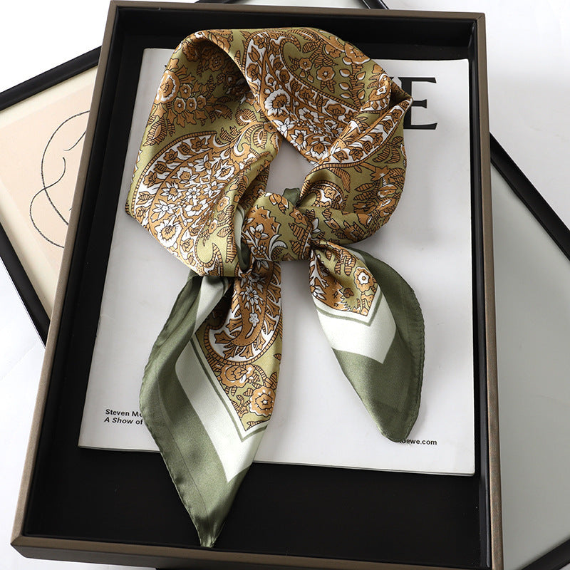 Korean Style Stylish Beach Arm Bag Silk Scarf