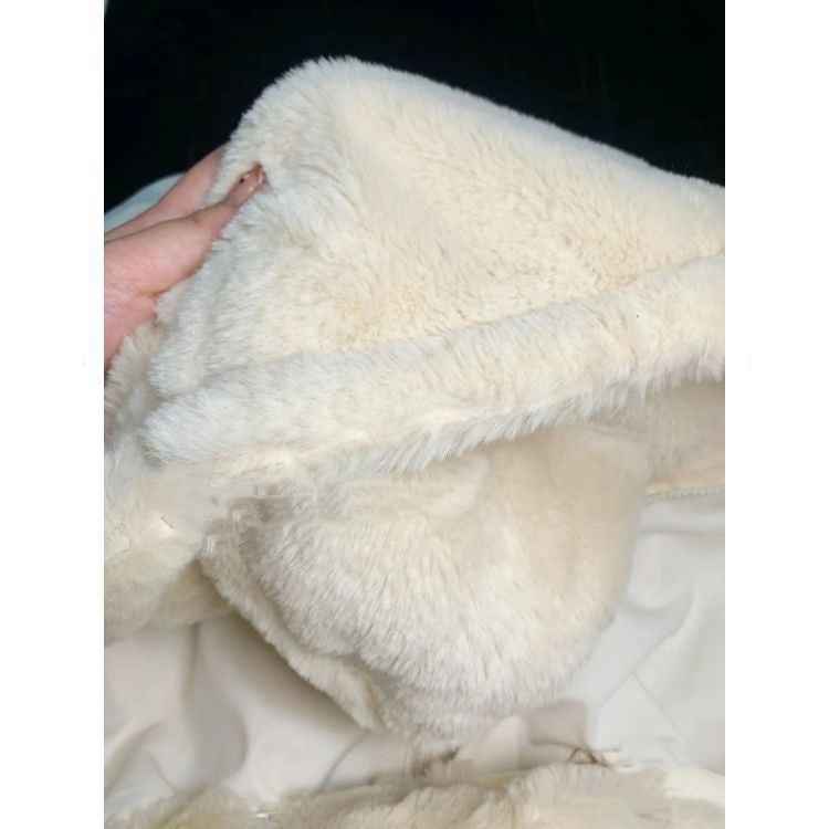 Hooded Plush Thickened Coat Women