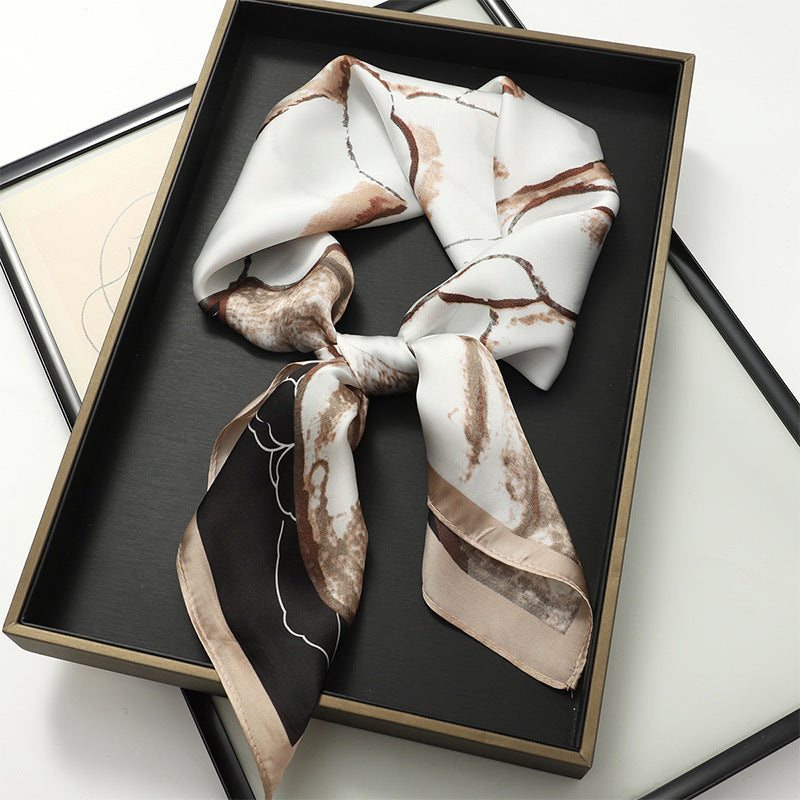 Korean Style Stylish Beach Arm Bag Silk Scarf