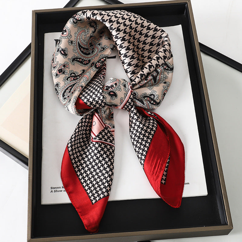 Korean Style Stylish Beach Arm Bag Silk Scarf