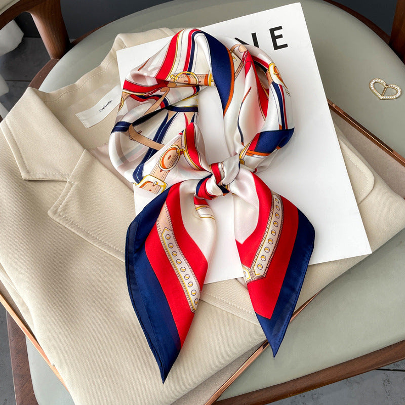 Korean Style Stylish Beach Arm Bag Silk Scarf