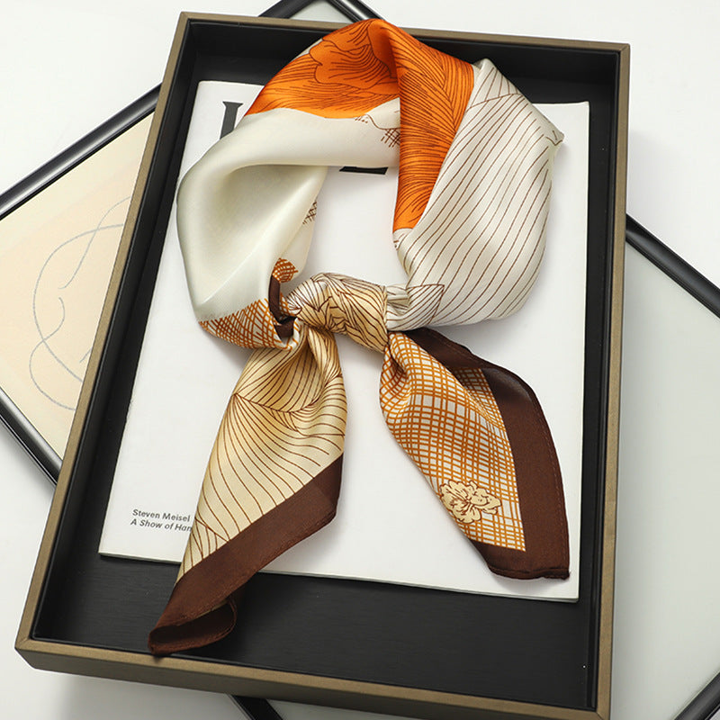 Korean Style Stylish Beach Arm Bag Silk Scarf
