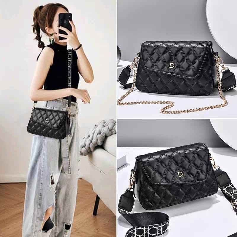Classic Black Sling Bag - Norteast.style