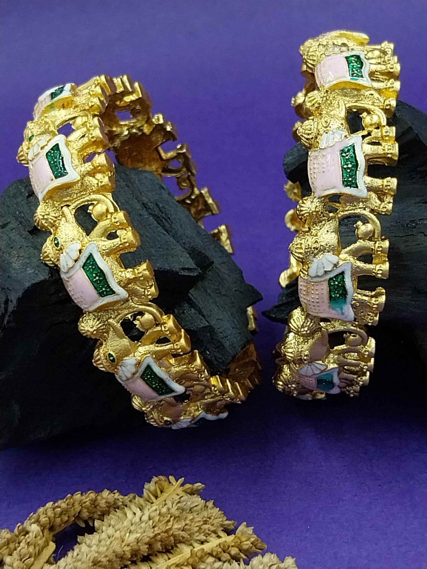 Elephant Barat Bangles 2 Set - Norteast.style