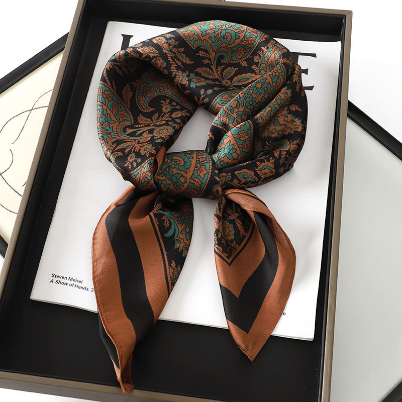 Korean Style Stylish Beach Arm Bag Silk Scarf