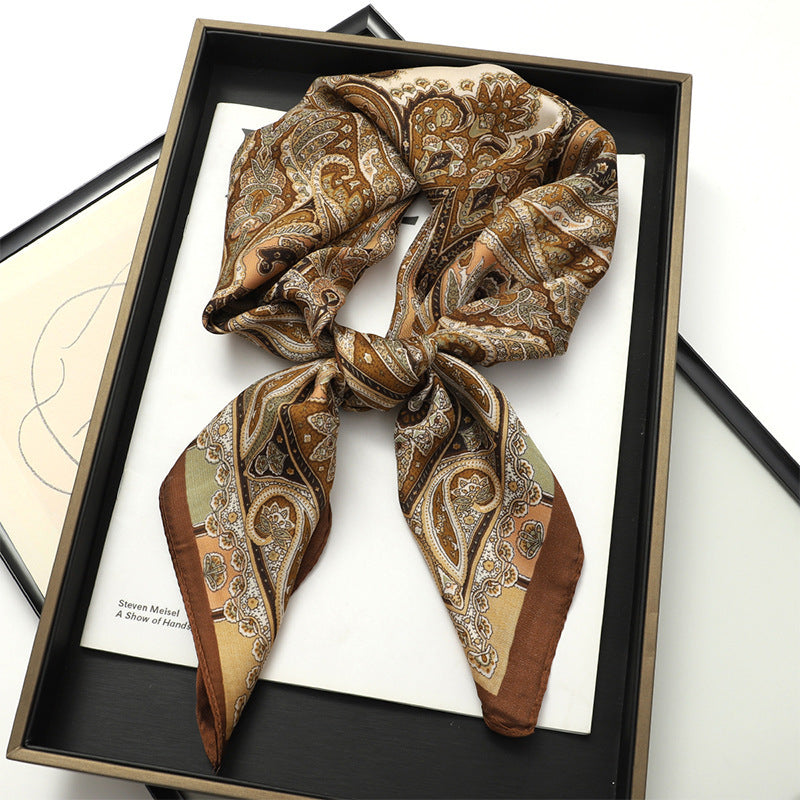 Korean Style Stylish Beach Arm Bag Silk Scarf
