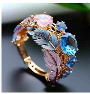 Flower Butterfly Ring JEWEL - Norteast.style