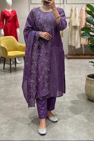 Olive Burberry Nikhat Suits