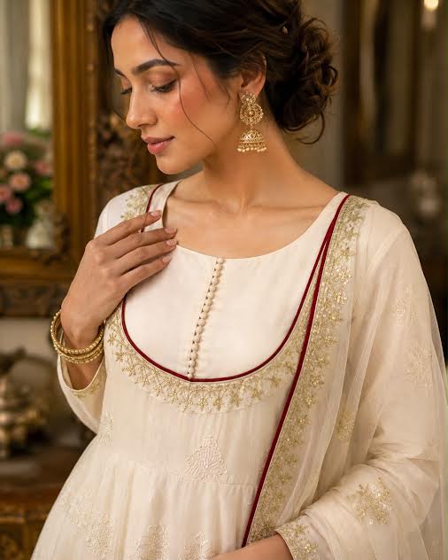 Roman Cotton Anarkali