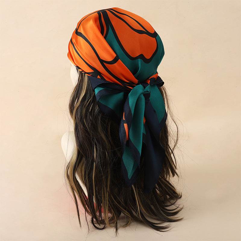 Korean Style Stylish Beach Arm Bag Silk Scarf