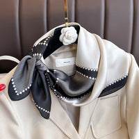 Korean Style Stylish Beach Arm Bag Silk Scarf