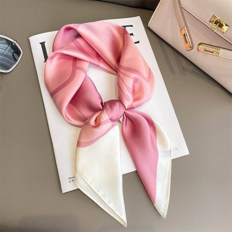 Korean Style Stylish Beach Arm Bag Silk Scarf