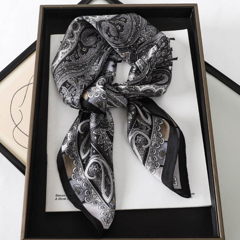 Korean Style Stylish Beach Arm Bag Silk Scarf