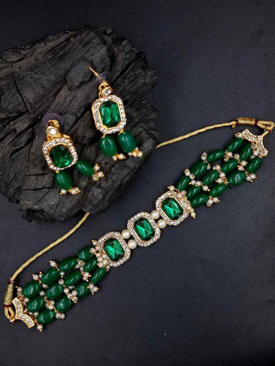 Pearl Beaded JEWEL - Norteast.style