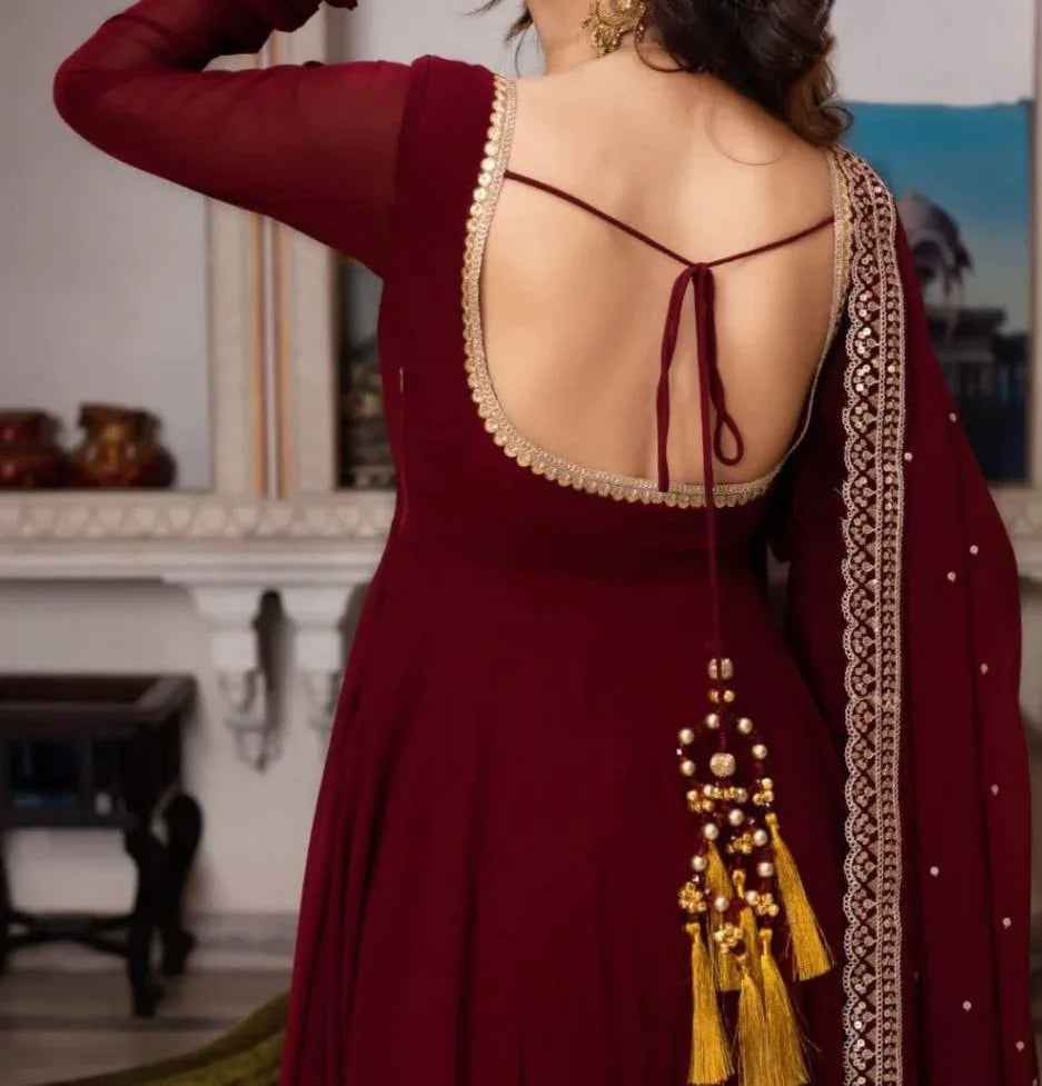 Amaira Georgette - saffron - silk - foj6c