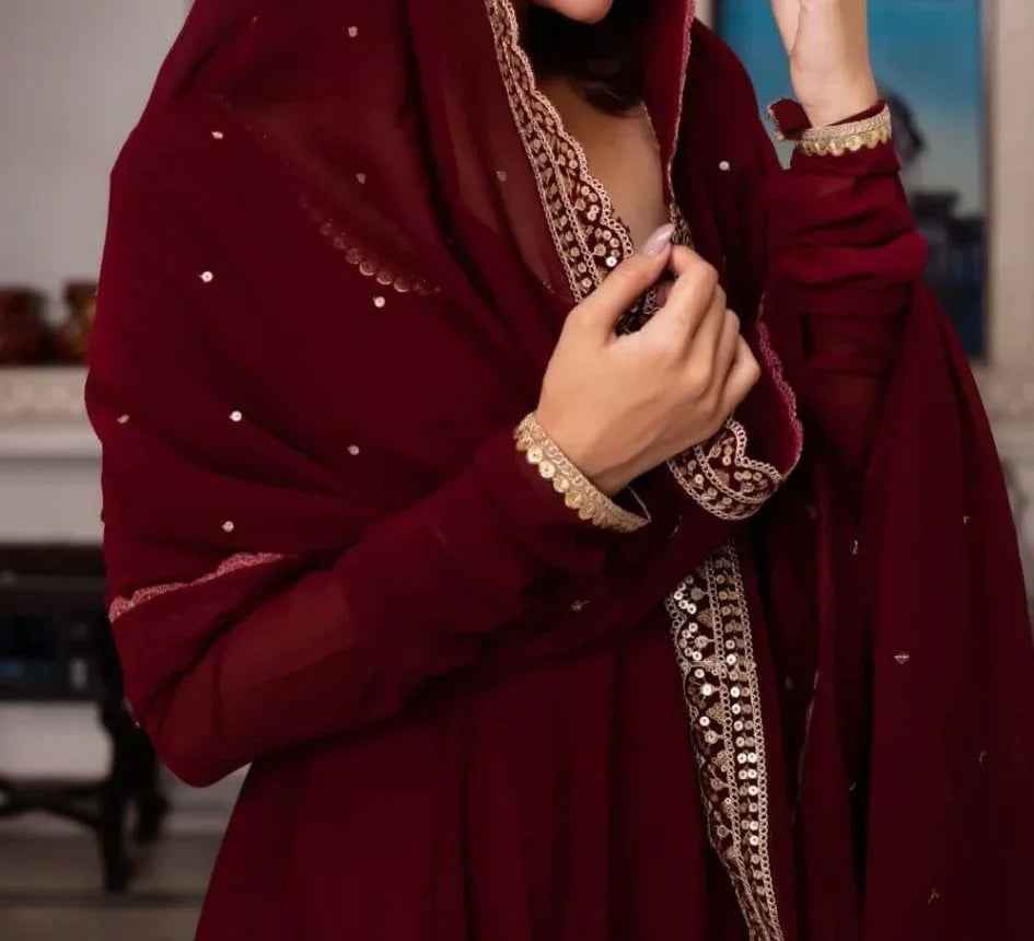 Amaira Georgette - saffron - silk - foj6c