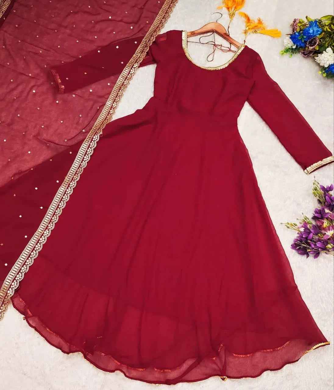 Amaira Georgette - saffron - silk - foj6c