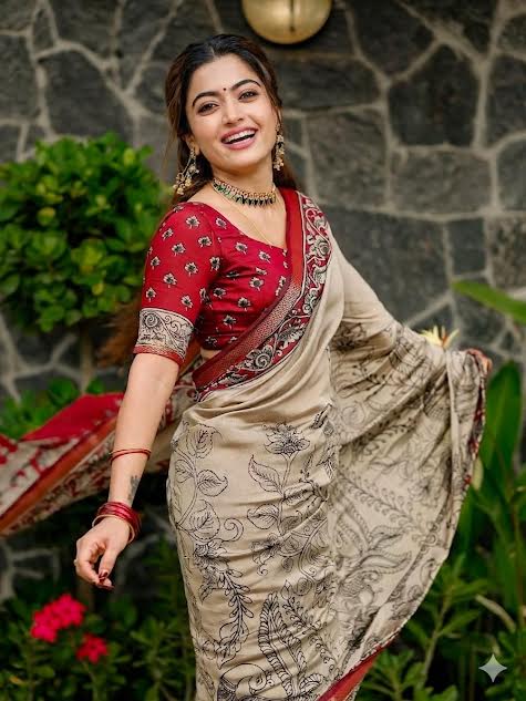 Anvi Saree - saffron - silk - foj6c