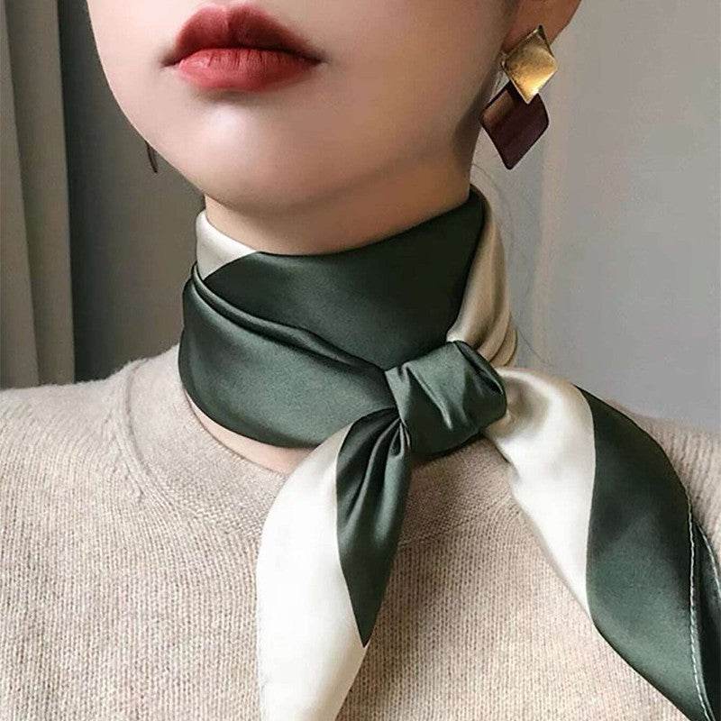 Korean Style Stylish Beach Arm Bag Silk Scarf