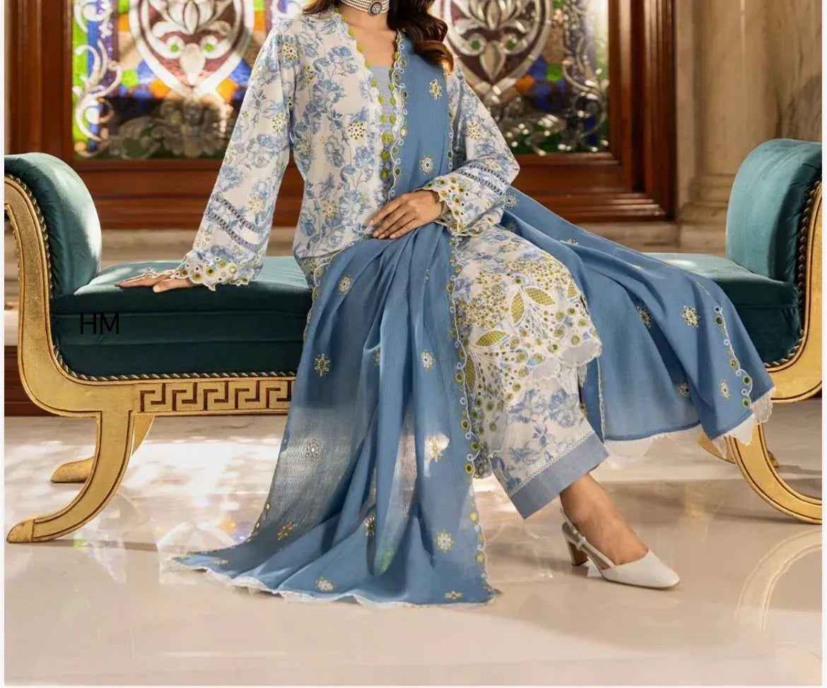 Ira Chikankari - saffron - silk - foj6c