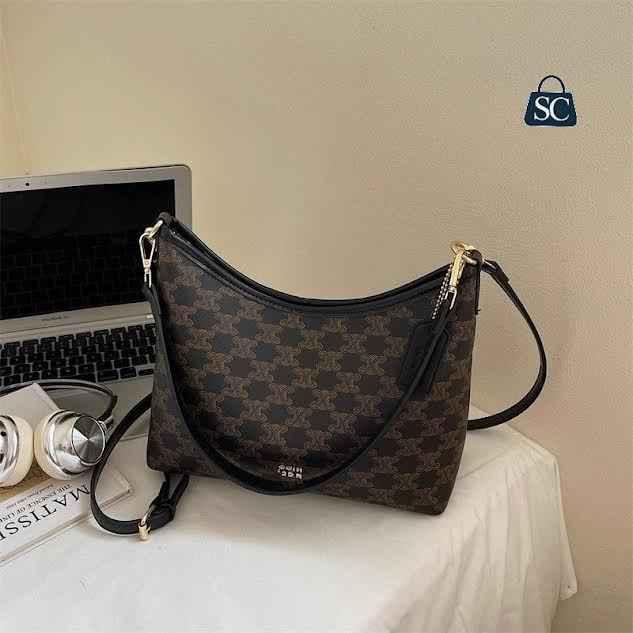 monogram-hobo-shoulder-bag-1394933 - saffron-silk-foj6c