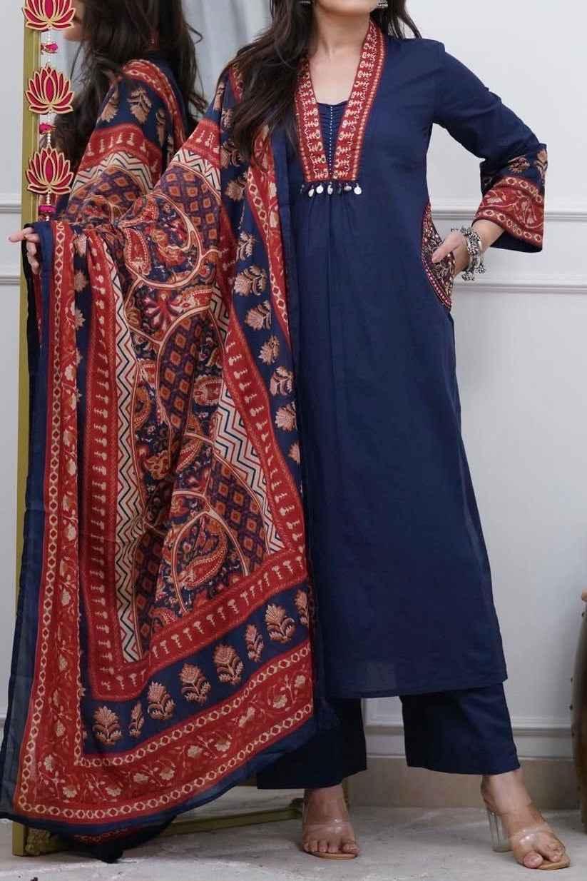 navi-kurti-1781292 - saffron-silk-foj6c