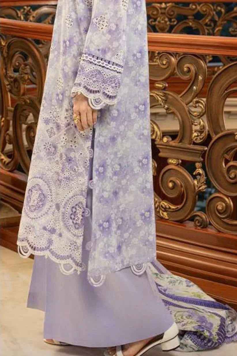 Niva Chikankari - saffron - silk - foj6c