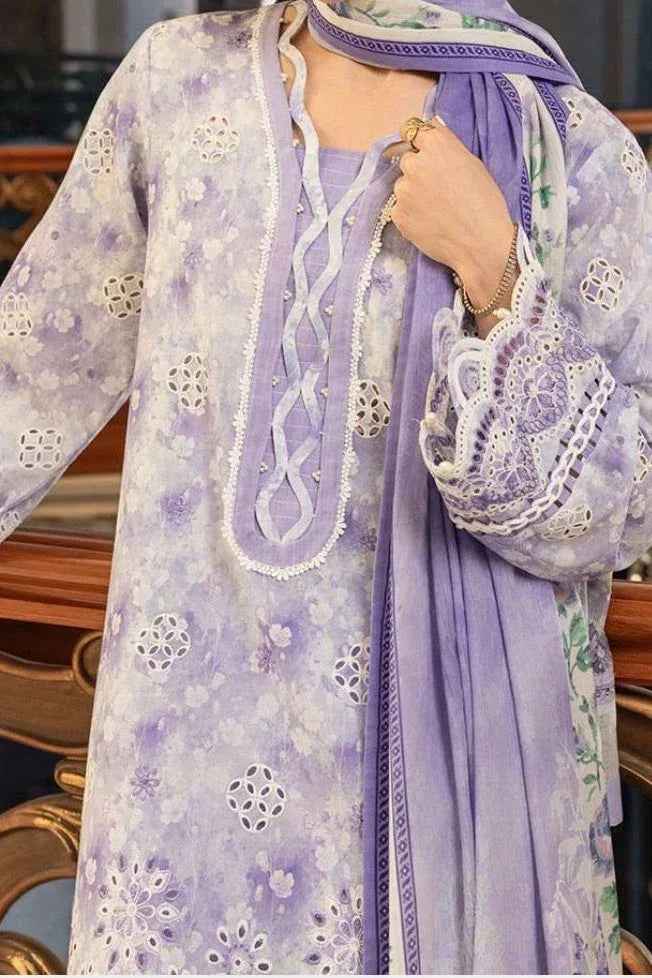 Niva Chikankari - saffron - silk - foj6c