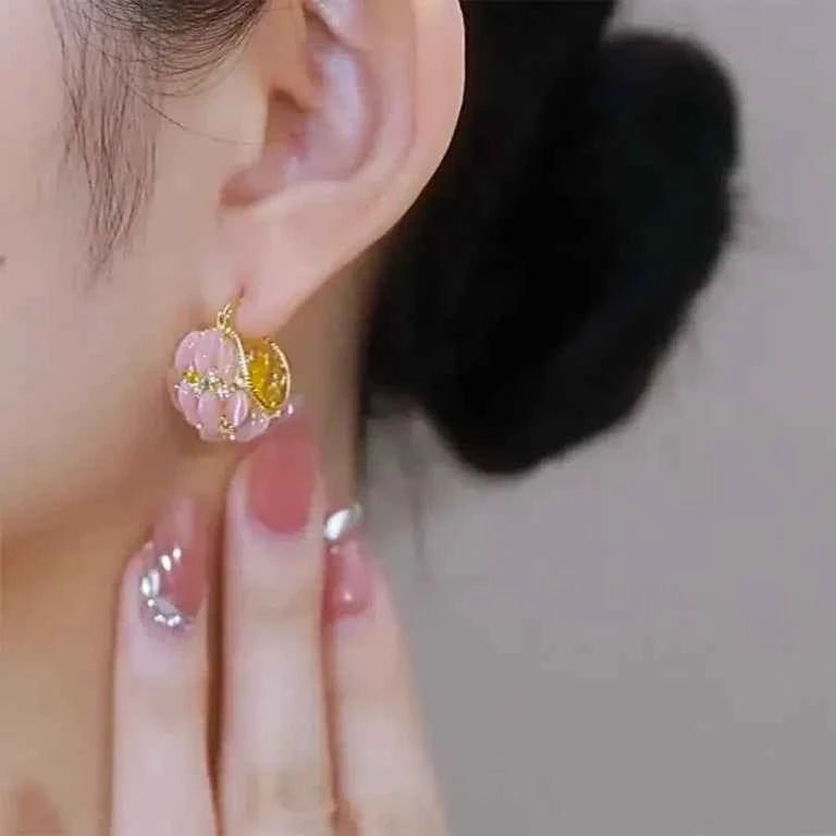 Ushvi Jewel - saffron - silk - foj6c