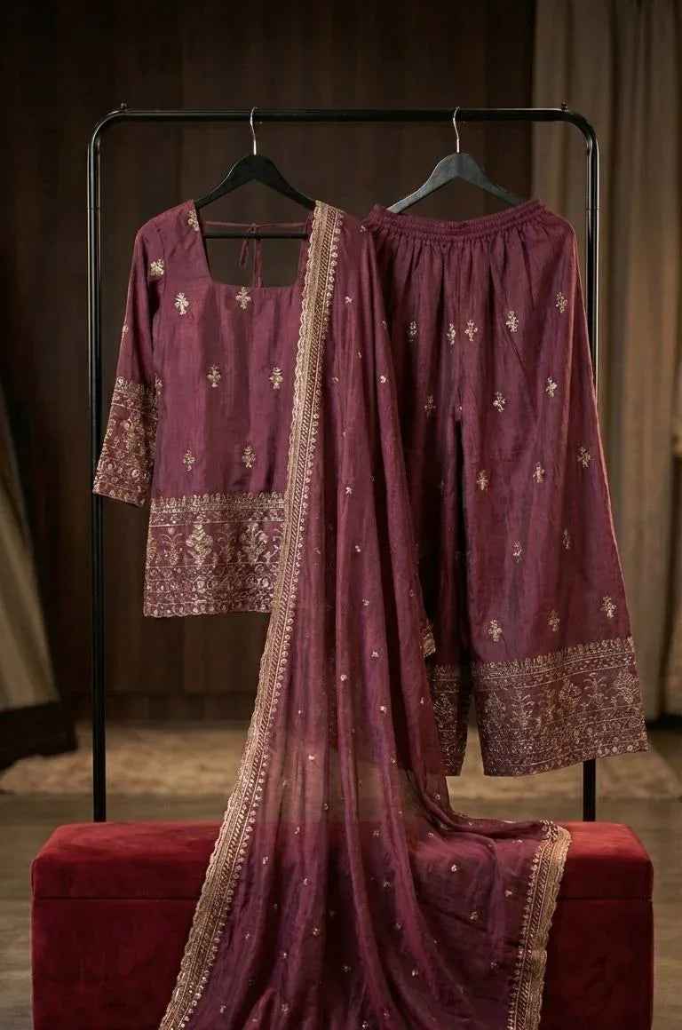 Zuhi Georgette - saffron - silk - foj6c